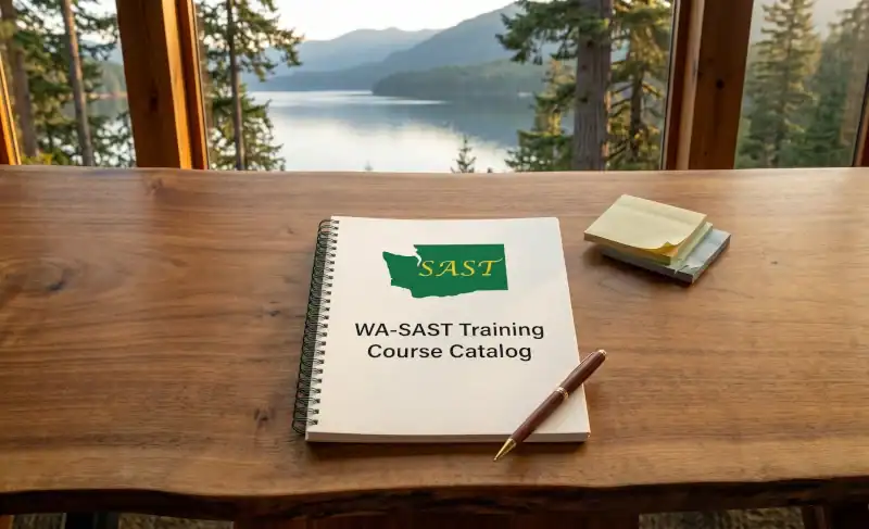 WA-SAST course Training catalog on Desk